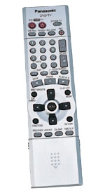 panasonic remote - dvd dimensions