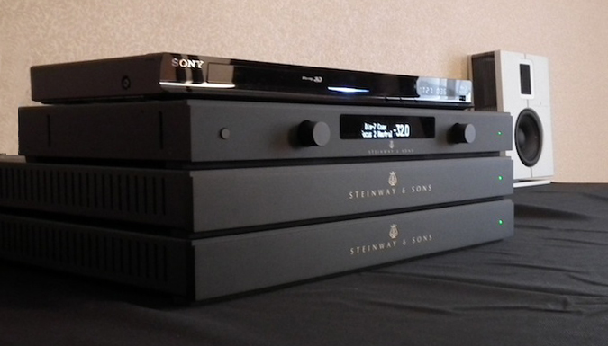 Steinway Lyngdorf amplifiers and processor