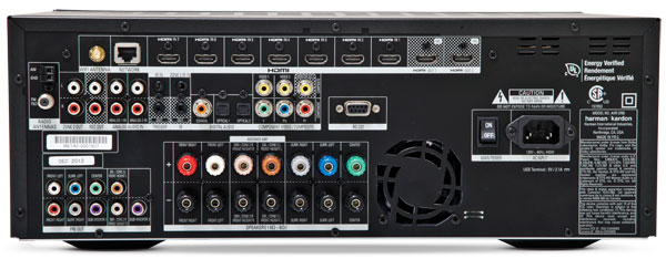 Đầu máy Amply Harman Kardon AVR 3700 7. 2-Channel 125-Watt Network-Connected