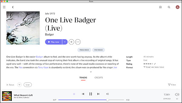 322roon.One-Live-Badger-Page