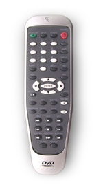 V Inc. Bravo 1 DVD Player Remote