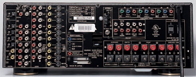 denon avr-2803 back