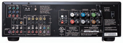 receivers - onkyo back