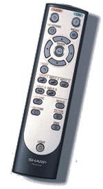 Sharp XV-Z12000 remote