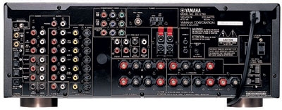 Yamaha RX-V750 back