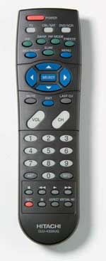 hitachi 46 inch remote