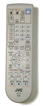 JVC 52-inch HDTV - remote