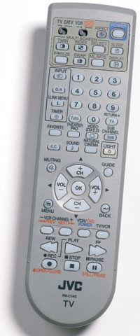 JVC HD-70FN97 70-inch HD-ILA Rear-Projection HDTV Remote