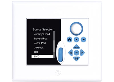 SpeakerCraft MODE Multiroom Audio System Keypad