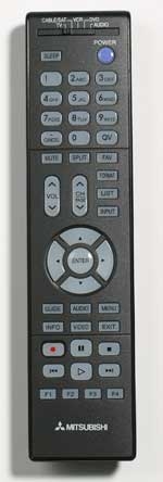 Mitsubishi WD-57831 57-inch DLP HDTV Remote