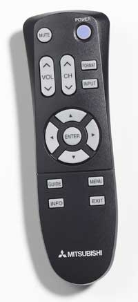 Mitsubishi WD-57831 57-inch DLP HDTV Remote