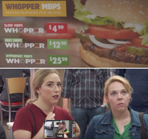 Brand for People เมื่อคนไม่ตระหนักถึงผลกระทบจากกฏหมายใหม่ Net Neutrality Burger King จึงอาสาเล่าปัญหาผ่าน Whopper ที่ได้ช้าแบบไร้สาระ