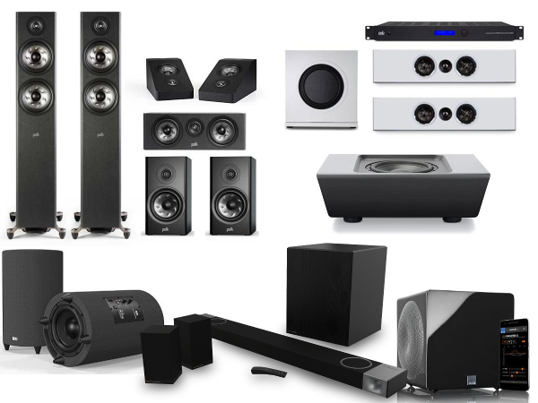 Home Theater Surround Sound Systems and Subwoofers