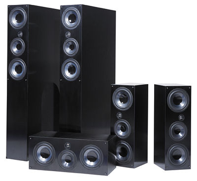 nht home theater speakers