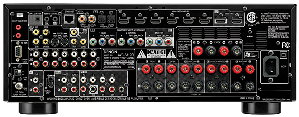denon receiver subwoofer setup