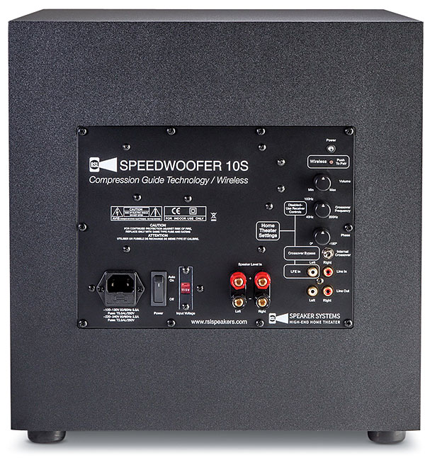 RSL Speakers Speedwoofer 10S Subwoofer 