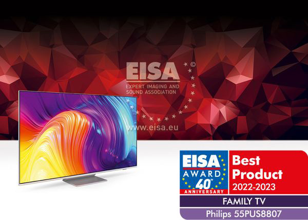 TP Vision wins four prestigious EISA Awards for Philips TV & Sound