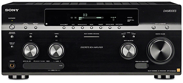 Sony STR-DA5800ES A/V Receiver | Sound & Vision