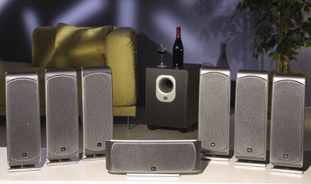jbl 6.1 home theater speakers