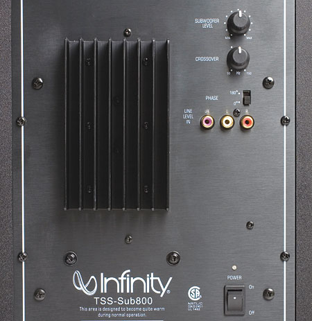 infinity 5.1 speaker system