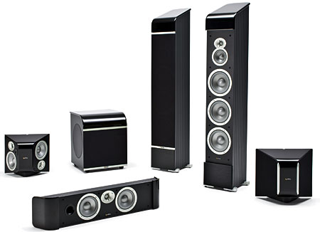 infinity surround sound speaker set