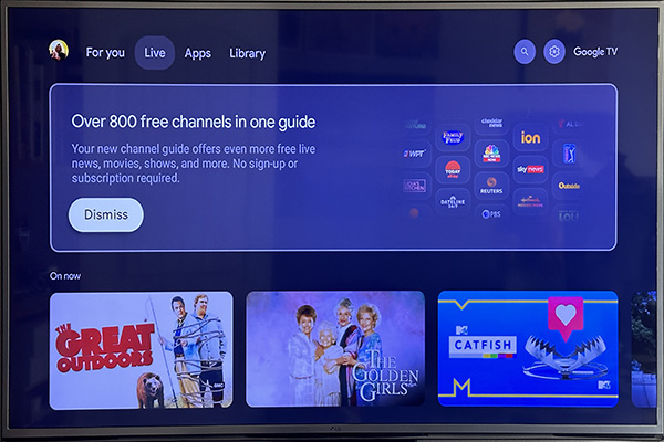Google TV adds over 800 free channels in 10 languages, including Hindi