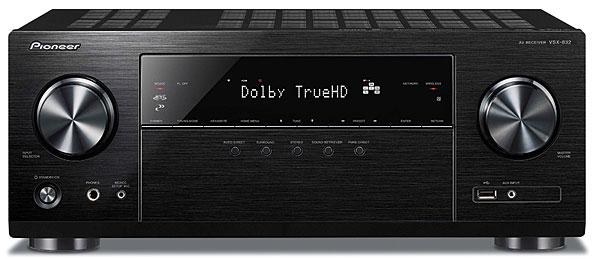 pioneer av receiver with speakers