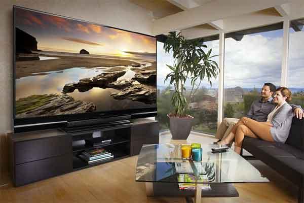 Large TV  for Well Lit Room  Sound Vision