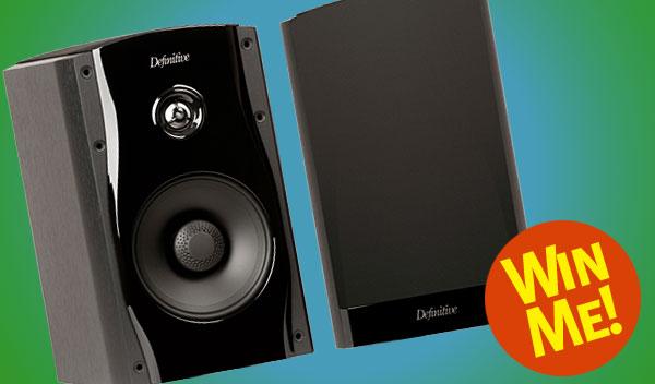 Definitive Technology Studiomonitor 55 Loudspeakers Sweepstakes