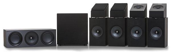 kef q series home theater system