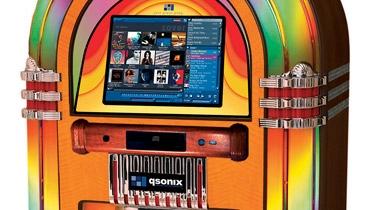 Qsonix QJB110 Nostalgic Digital Jukebox | Sound & Vision Qsonix QJB110 Nostalgic Digital Jukebox | Sound & Vision
