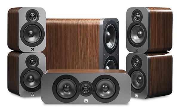 Q Acoustics 3000i 5.1 (3010i) Home Theater Speaker Package