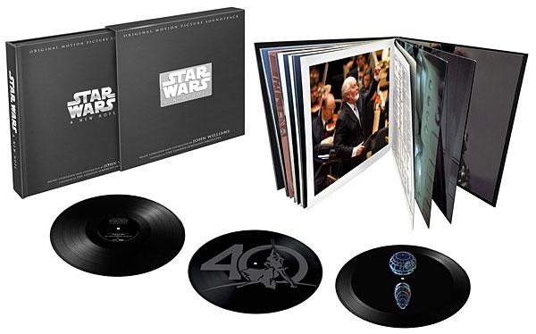 Vinyl LP Star Wars 40th Anniversary 3-LP Collector’s Edition A New Hope