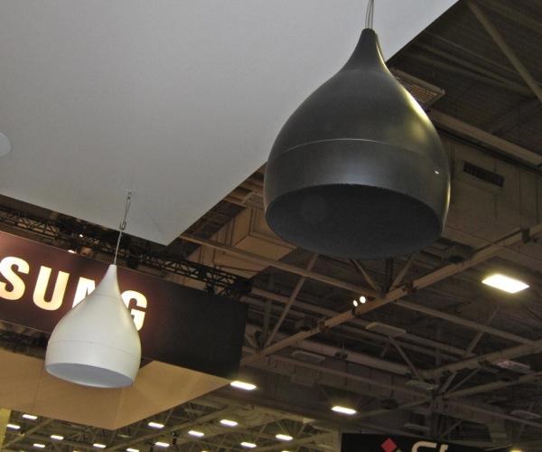 TruAudio Pendant Speakers Hang from the 