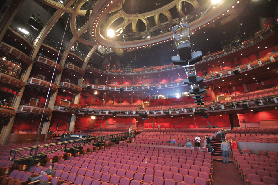 Dolby Theater Hollywood Seating Chart